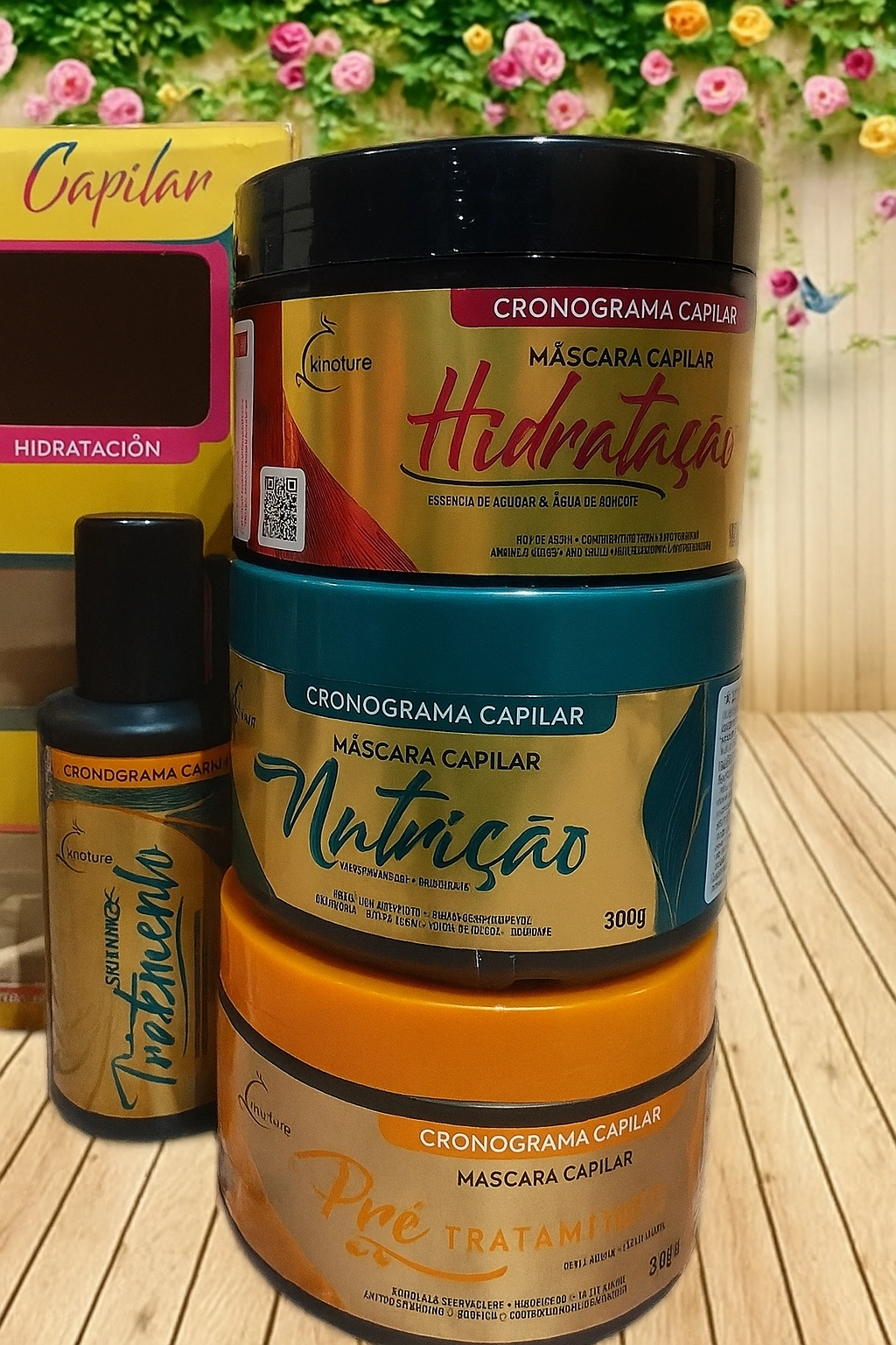 Cronograma Capilar Kinoture