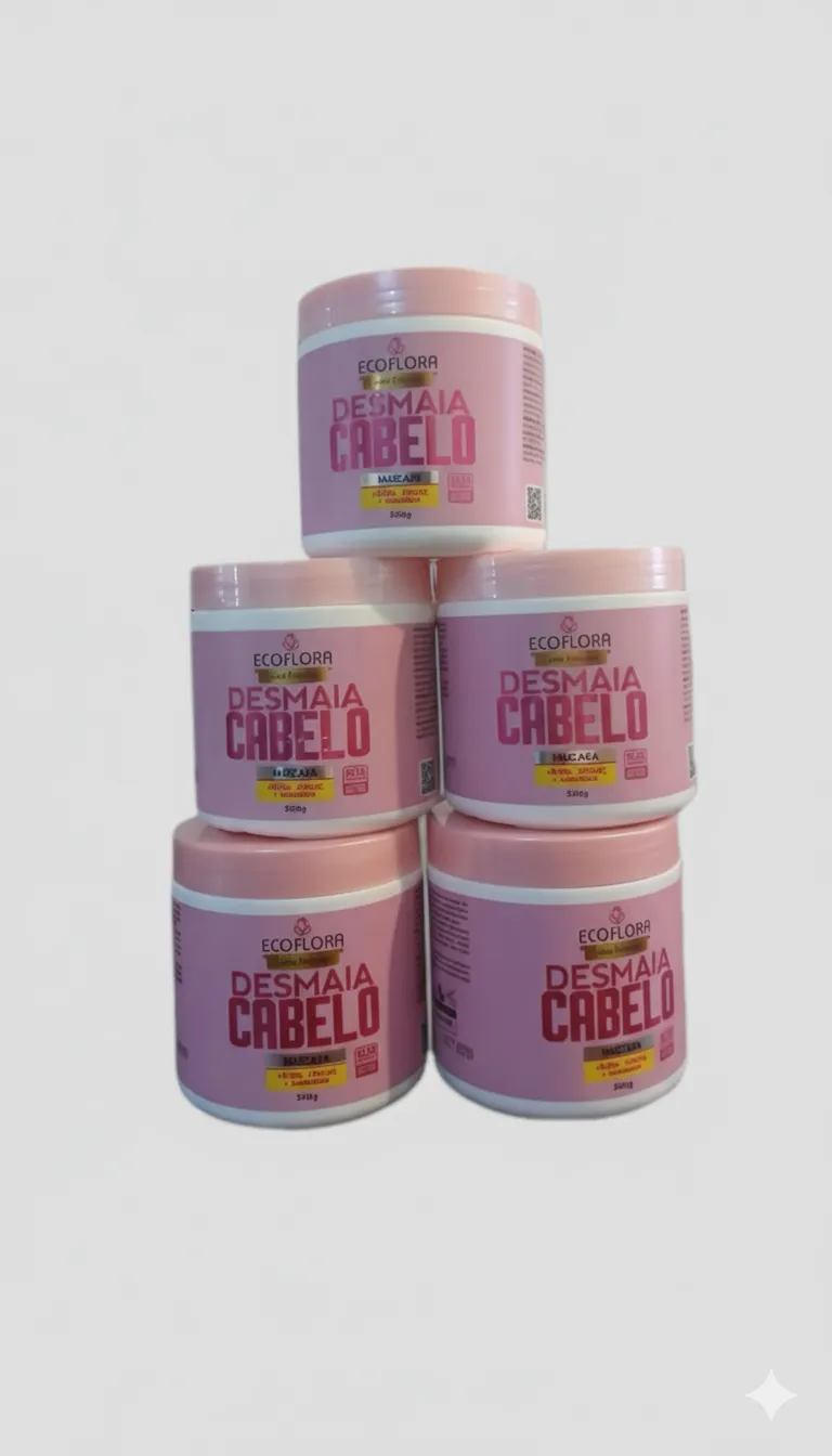 ECO.FLORA - Mascarilla Capilar Desmaia Cabelo