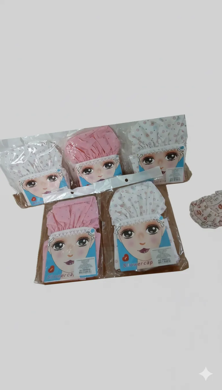 Gorra de Ducha Protectora para el Cabello