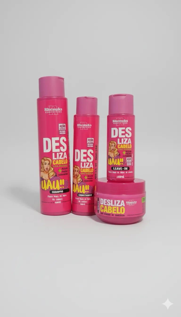 Kit 4 Productos Rhenuks Desliza Cabelo