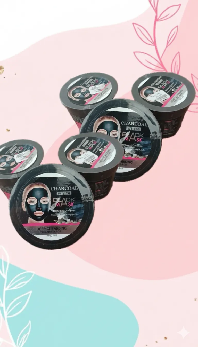 Mascarilla Facial Peel-Off de Carbón Activado (Charcoal Black Mask)