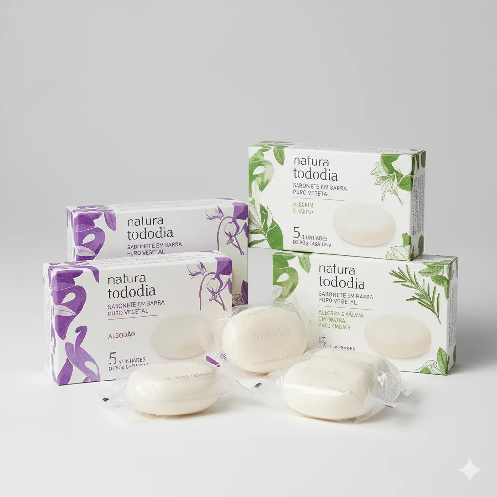 Natura Tododia - Jabón en Barra Puro Vegetal (Variedades)