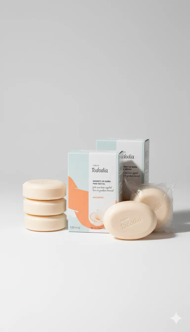 Natura Tododia - Jabón en Barra Puro Vegetal (Macadamia)